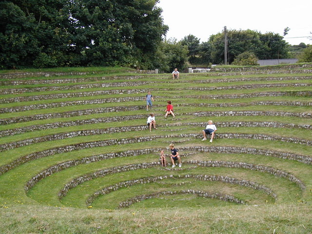 Gwennap Pit where John Wesley preached. ©Roddy Urquhart